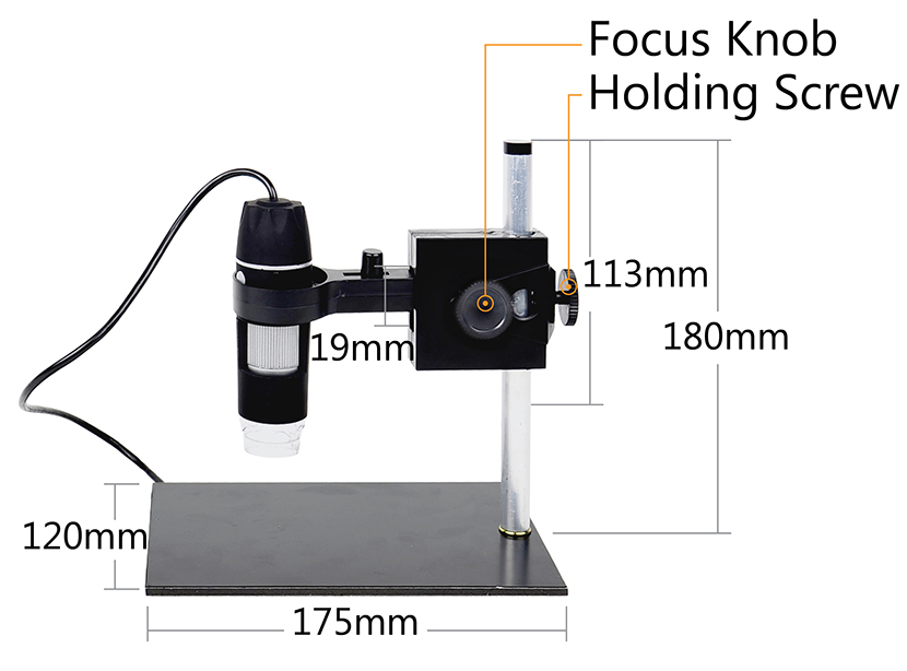 USB2.0 Microscope + Stand